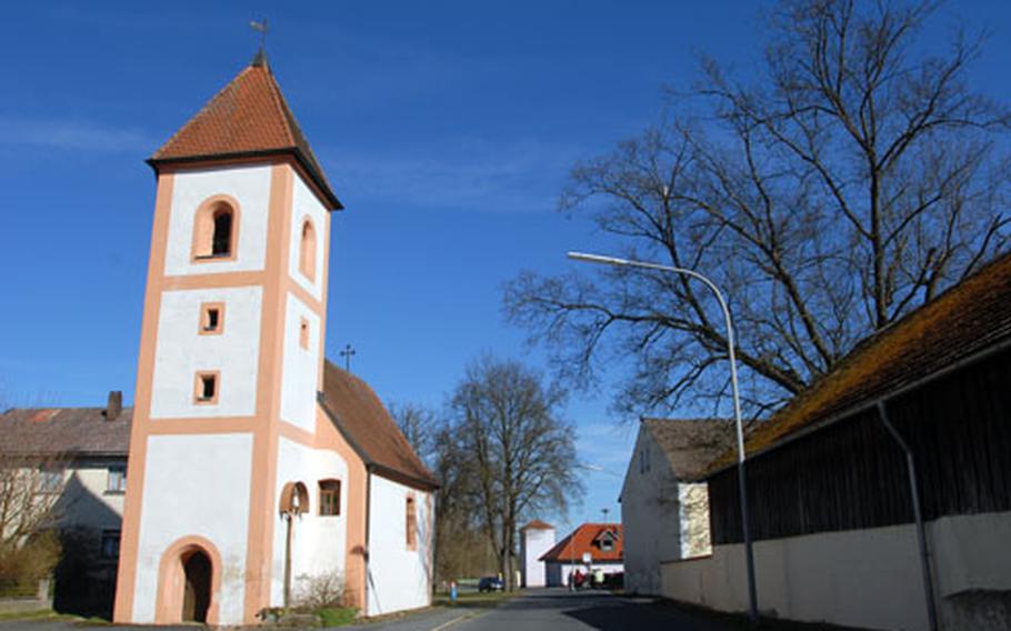 A planned 300-unit off-post housing area for soldiers and their families in Hütten — a small farming village near the Grafenwöhr Training Area — has been put on hold after the company building the homes went out of business.