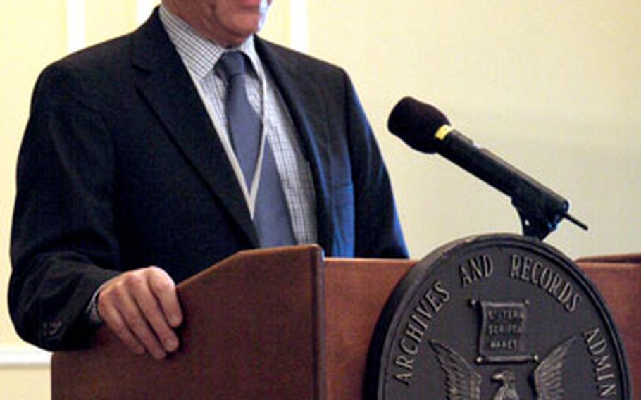 James Hastings, Director of Access Programs at the National Archives speaks about the collaboration with Footnote.com to put millions of World War 2 documents and photographs online.