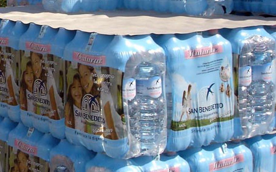 The Navy recently approved an additional $119,000 to purchase bottled water for servicemembers and civilians living off base in the Naples area.