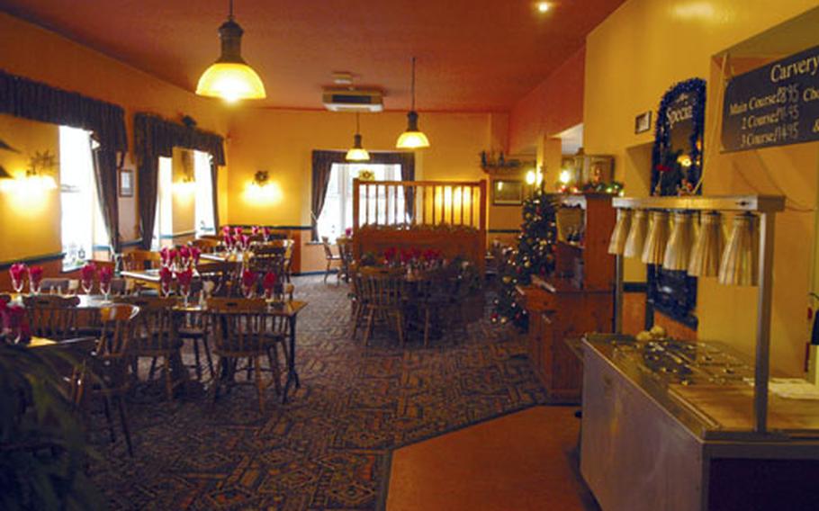Judes Ferry pub in West Row, just a few minutes from RAF Mildenhall, offers spacious accommodation for holiday functions or a simple meal with the family.