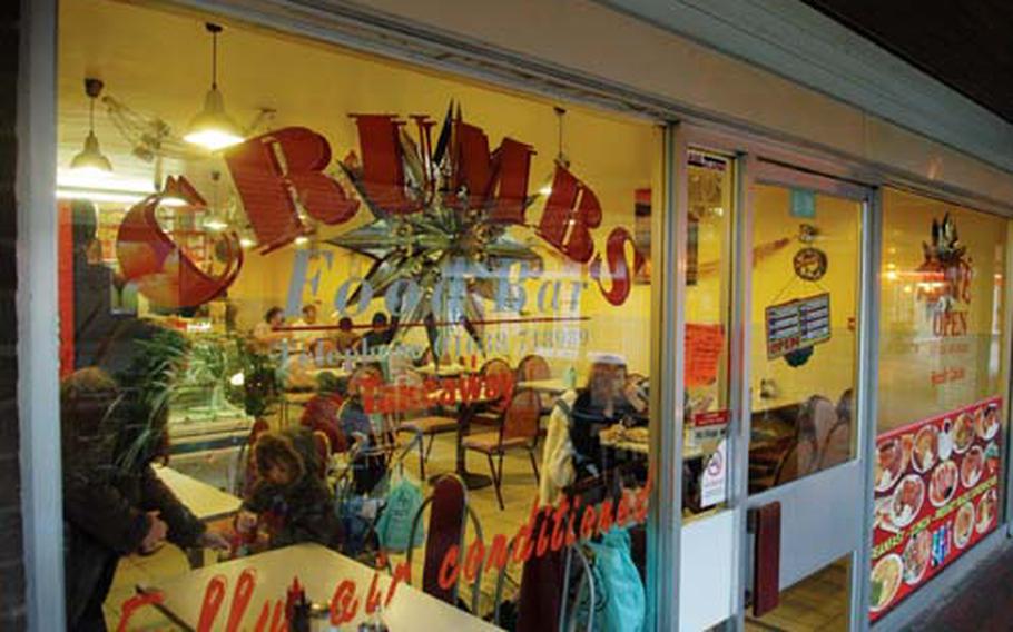 Crumb’s Food Bar offers a cheap and quick lunch option near RAF Mildenhall.