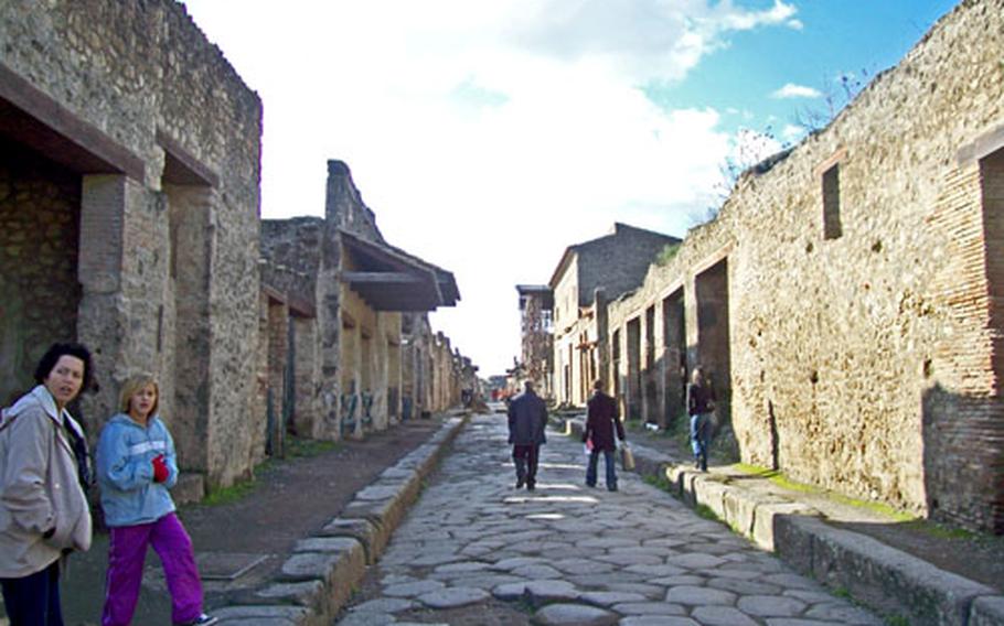 Information, Tickets and Tours offers frequent day trips to places like Pompeii. The USO office in Capodichino helps military newcomers with maps and train schedules. And Fleet and Family Support Services starts a four-day orientation every Friday.