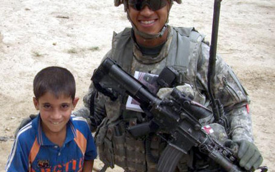 First Lt. Mark Searles, an infantry platoon leader serving in Baghdad with the Baumholder, Germany-based 2nd Battalion, 6th Infantry Regiment, was the second black cadet in Virginia Military Institute history to hold the rank of regimental commander.