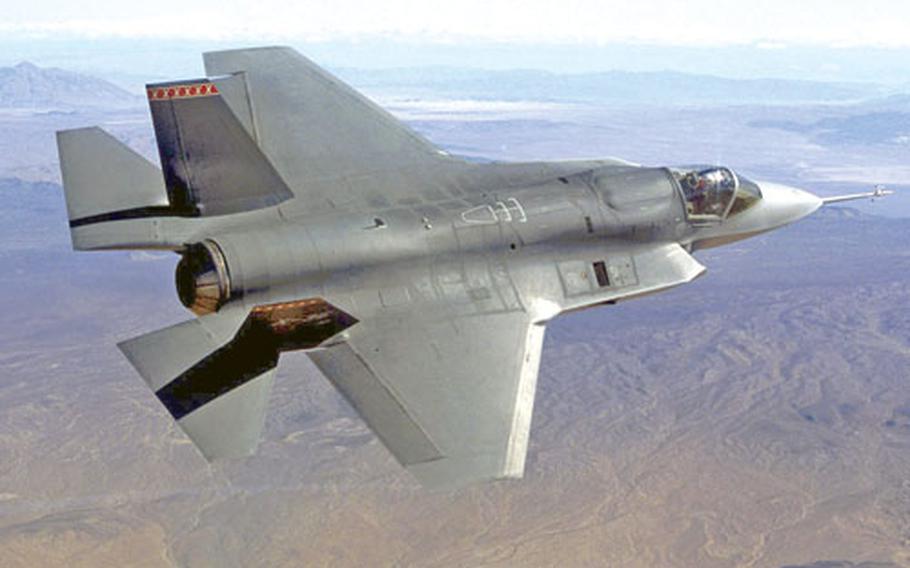 The F-35 is a single-seat, supersonic, stealthy aircraft that is to be used in a variety of missions, such as air-to-air combat, ground attacks and the suppressing of enemy air defenses.