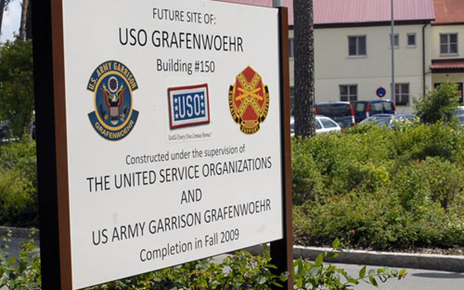 A new USO center in what was previously the commissary at U.S. Army Garrison Grafenwöhr is scheduled to open by the fall.