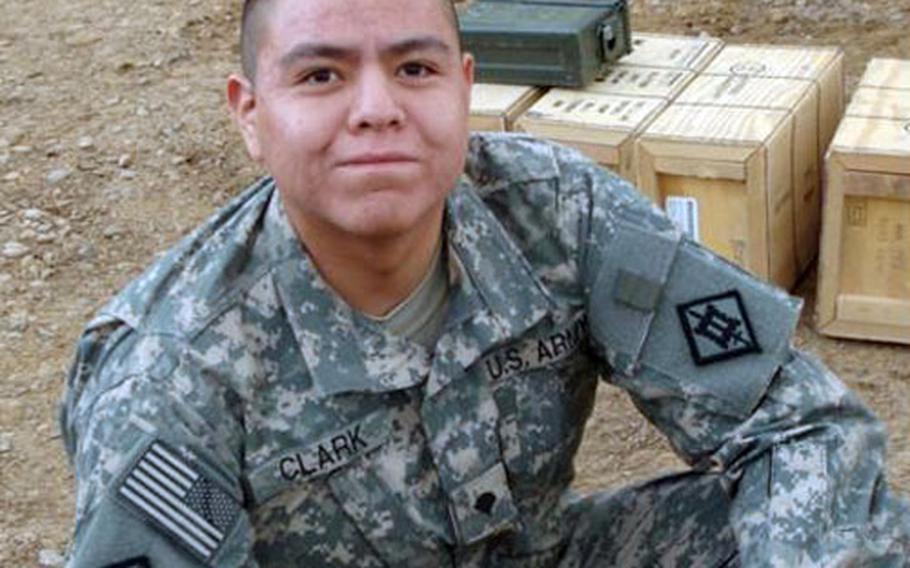 Spc. Levi Clark