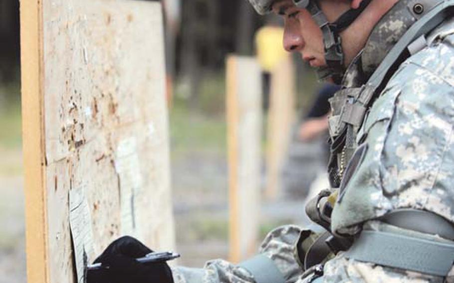 Spc. Daniel Micek of 21st Theater Sustainment Command’s 18th Military Police Brigade was named USAREUR’s Soldier of the Year.