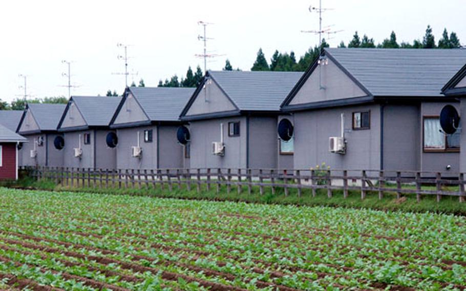 Japanese landlords, who built American-style houses like these in Oirase, are worried about a new policy at Misawa Air Base that will require many newly arriving servicemembers and their families to live on base.