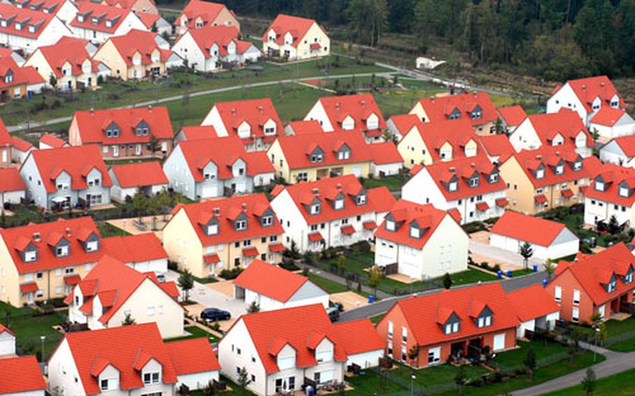 In 2007, the first residents moved into Netzaberg, an off-post military housing area that includes more than 800 homes on the border of Grafenwöhr Training Area.