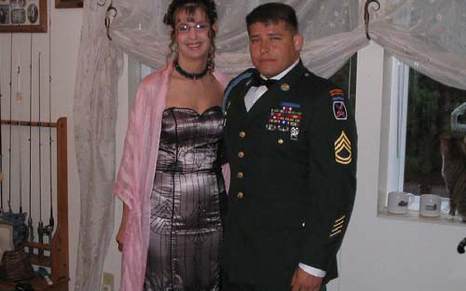Crystal and John Trevino in the summer of 2005.