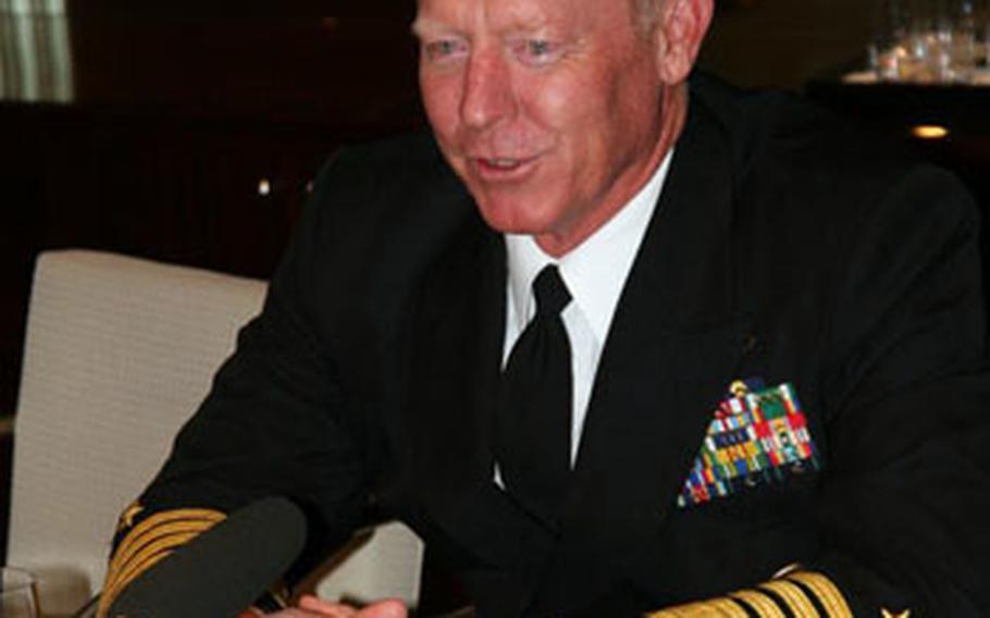 Adm. Robert Willard, the new Pacific Command chief, said one of his primary missions will be to expand U.S. relations with China. “The more that we can engage collectively as a region with China and understand their intentions and develop relationships with them, I think, the better,” he said during a visit to Seoul, South Korea. He later added: “China is not our enemy.”