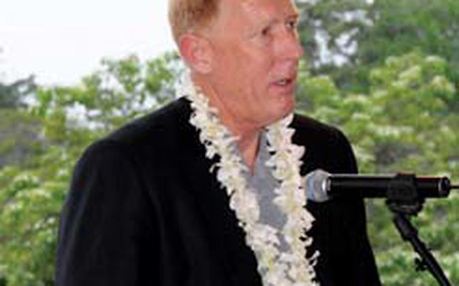 Retired Col. David Brostrom.