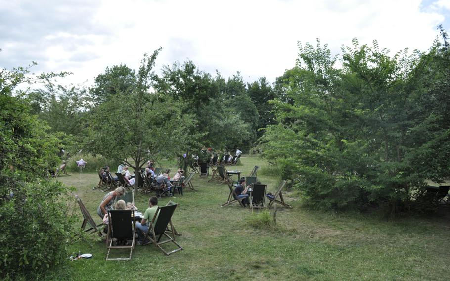 The Orchard tea garden in Grantchester, England, has been around since the 19th century. To this day it offers a relaxing, very British locale just minutes outside Cambridge, where customers can have a drink and light meal in the open air. A nearby pavilion serves tea, scones and other treats.