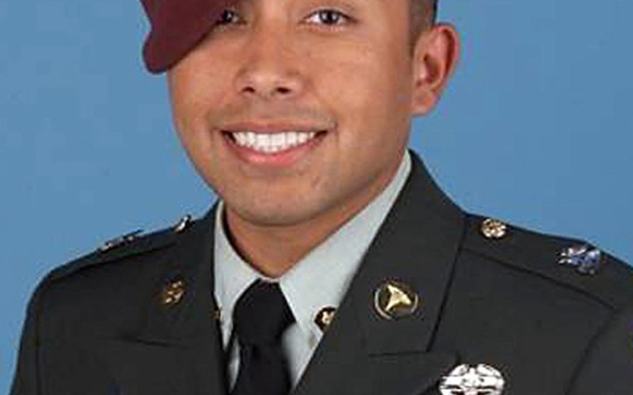 Sgt. Raymond C. Alcaraz, 20, of Redlands, Calif. Alcaraz was one of four 173rd Airborne Brigade Combat Team soldiers killed in Afghanistan on Aug. 31, 2010.