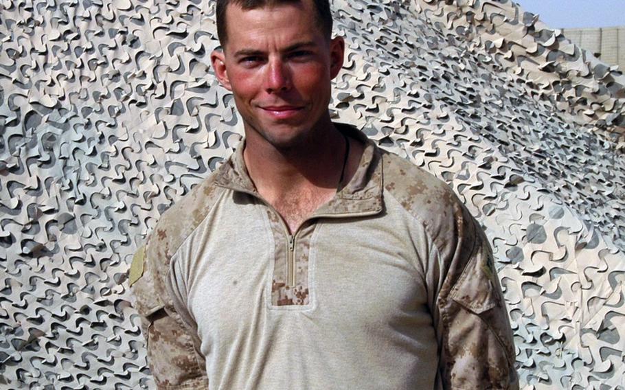 Capt. Nicholas Schmitz is 1st Platoon commander for the 2nd Battalion, 1st Marines' Echo Company, currently stationed at Patrol Base Hernandez in the southern Garmsir district of Afghanistan. Schmitz says patrolling the front lines in the war against the Taliban is more rewarding than other jobs he might have gotten being a Rhodes Scholar with a master's in philosophy from Oxford University.