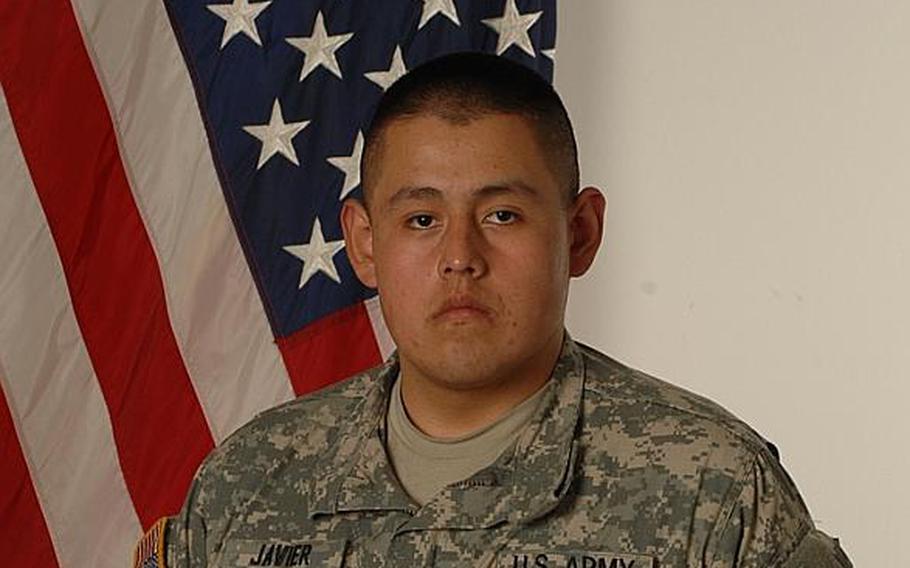 Pfc. Conrado D. Javier, 19, of Marina, Calif., died from wounds suffered when his vehicle hit a roadside bomb in Kandahar province, Afghanistan, according to a Defense Department release.