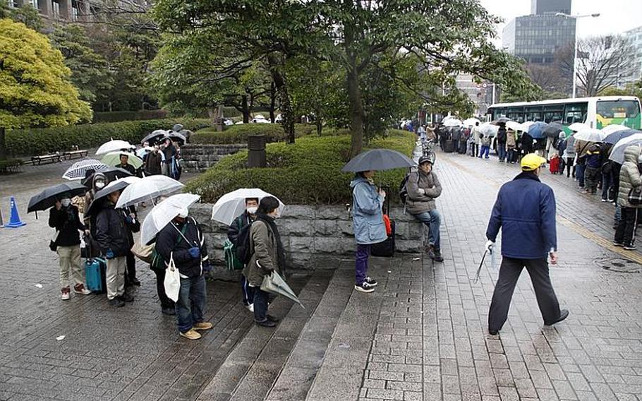 Citizens at evacuation sites in Sendai, Japan, lined up to board buses that would take them away from the areas most affected by last week?s earthquake and tsunami. Many feared the possibility of radiation wafting in from a damaged nuclear plant to the south.