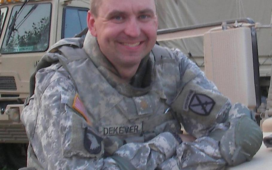 Maj. Andrew DeKever, who served in the same brigade in Afghanistan as former Spc. Jacob Andrews, who took his own life after a battle with PTSD, campaigned to get Andrews a posthumous Combat Infantryman Badge.