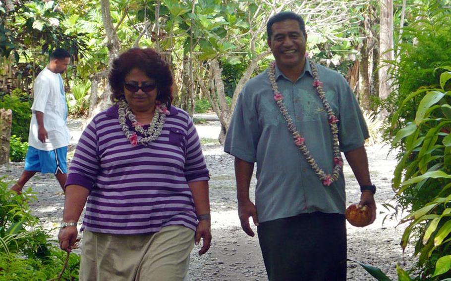 Iuniasolua Savusa, who served as the top enlisted soldier for U.S. Army Europe, the U.S. and NATO commands in Afghanistan and the U.S. Pacific Command during his 37-year Army career, is running for office in his native American Samoa. Savusa is running for lieutenant governor. He's running with the only female candidate, Salu Hunkin-Finau.