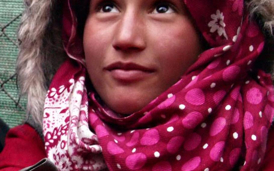 Kushi, 14, sold scarves on the street outside NATO&#39;s headquarters in Kabul, but was also a mentor and skateboard instructor at Skateistan, a non-governmental organization based in Kabul.