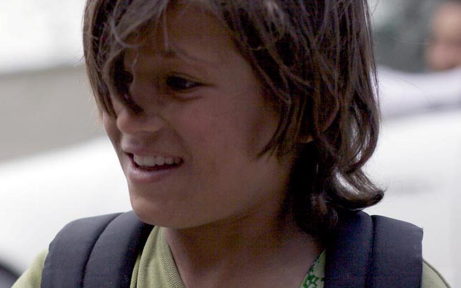 Parwana, Kushi&#39;s sister, was 8 or 9 years old.