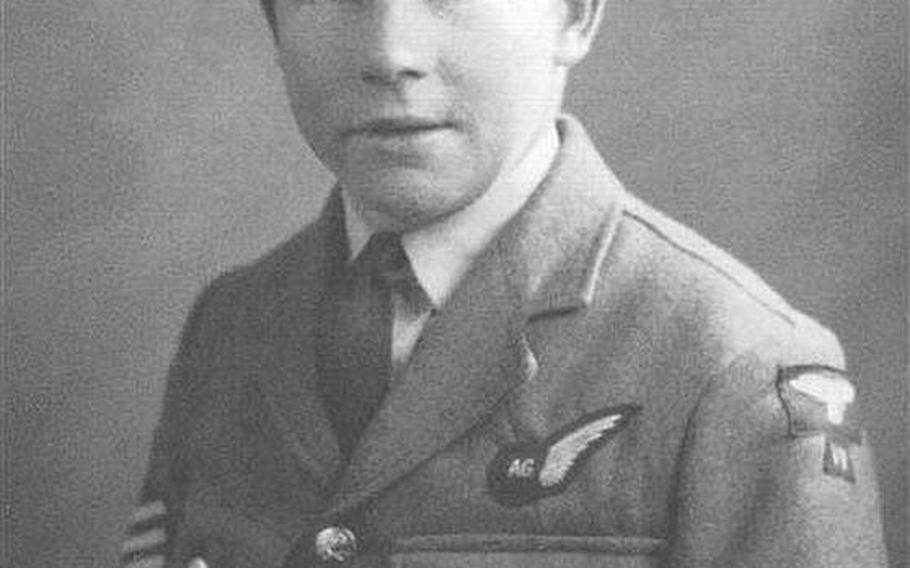 Raymond White, 20, was returning from a bombing mission over Germany in April 1943 when the gunner and radio operator died in a crash along with six other crew members of Lancaster bomber ED 427.