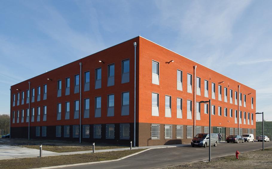 The new NATO Special Operations Headquarters building in Mons, Belgium, Dec. 12, 2012.