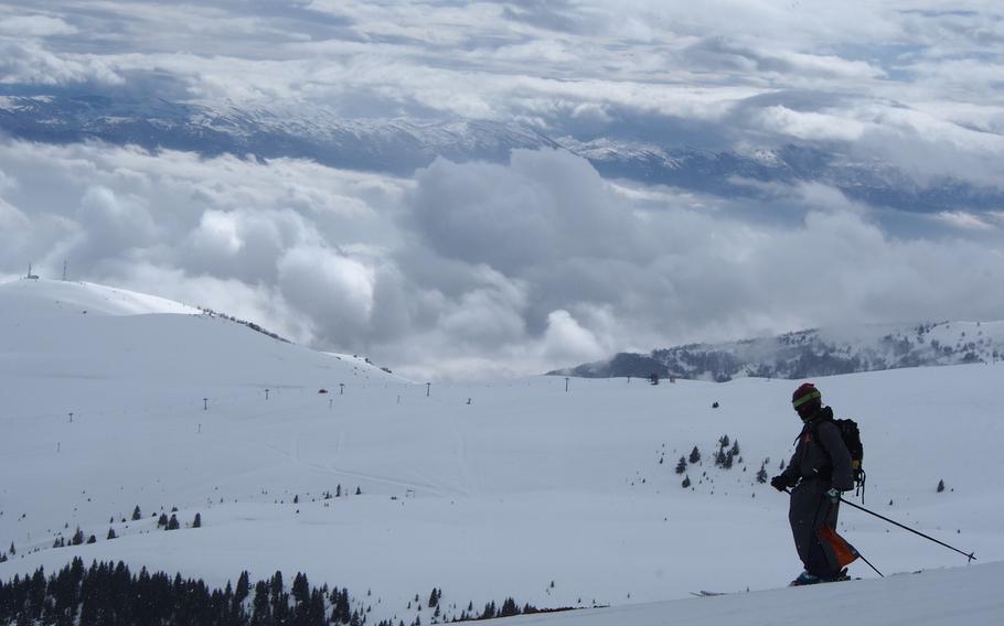 Skiing the backcountry of Macedonia's Shar Planina mountains with Eskimo Freeride, a snowcat operation near the city of Tetovo.
