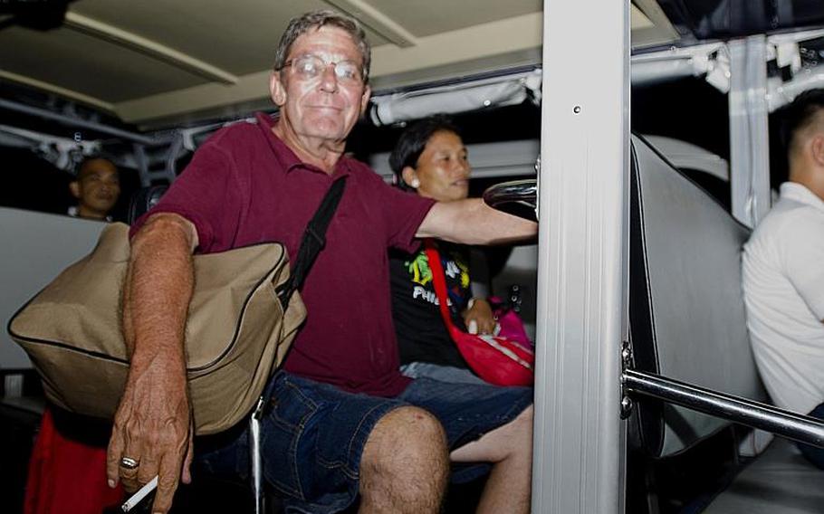 Mike Asell and his wife, Lyn, arrived in Manila, the Philippines, on Nov. 13, 2013, five days after their home island was devastated by Typhoon Haiyan. The Asells hope to return to Tacloban soon, but worry what will be left when they get there.