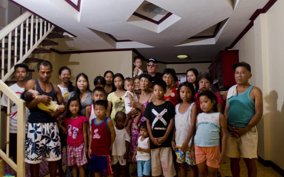 Mike and Regina Sculley are providing food and shelter for nearly 30 victims of Super Typhoon Hiyan.