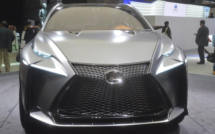 The Lexus LF-NX concept is a luxury compact SUV with a turbocharged 2.0 liter engine.