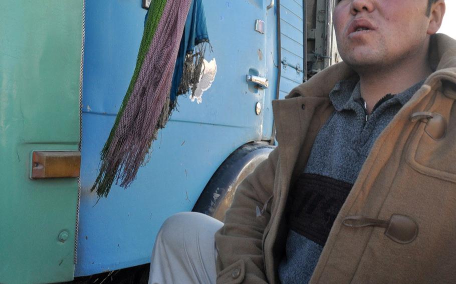 Aziz, a truck driver from Bamiyan, Afghanistan, says every time he drives to Kabul he fears for his safety. A small stretch of the main highway between Bamiyan and Kabul cuts through a part of Parwan province largely controlled by the Taliban, who have been harassing truckers and travelers alike and putting a dent in Bamiyan province's already fragile economy.