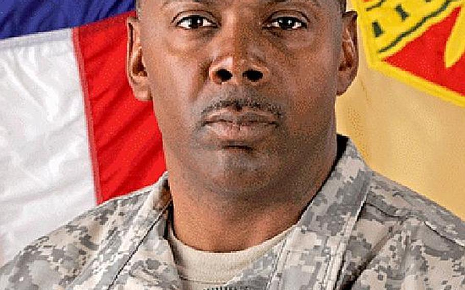 Command Sgt. Maj. Sa'eed Mustafa