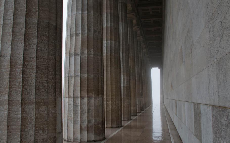 Walhalla was designed by German architect and writer Leo von Klenze with measurements close to that of the Parthenon in Athens and took 15 years to build. The design closely resembles the Athens monument, but is much newer.