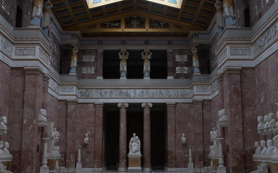 A total of 191 historical figures are enshrined at Walhalla, either with a bust or an inscribed tablet.