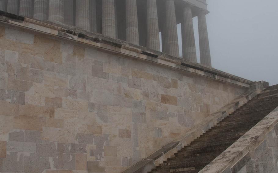 Walhalla was designed by German architect and writer Leo von Klenze with measurements close to that of the Parthenon in Athens and took 15 years to build.