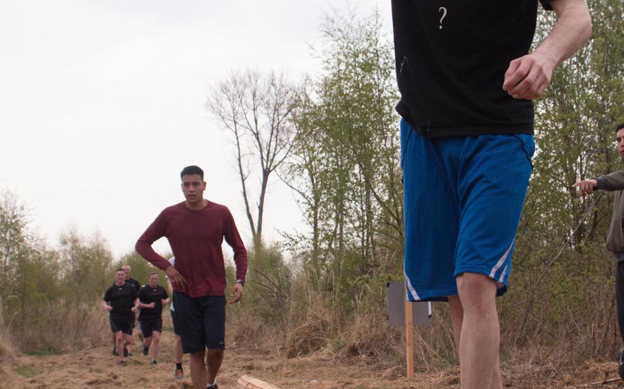 The second annual Grafenwöhr Rugged Terrain Obstacle Course saw an increase in attendance, with around 800 attendees, April 12, 2014.