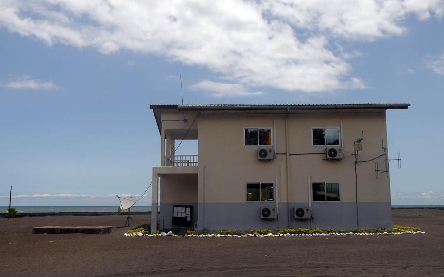 The maritime operations center in Idenau, Cameroon, on the Gulf of Guinea, played a central role in a Navy-hosted vessel boarding exercise in April. The ability of coastal African nations to spot threats in territorial and international waters is considered crucial to battling maritime crime such as armed robbery and illegal fishing.