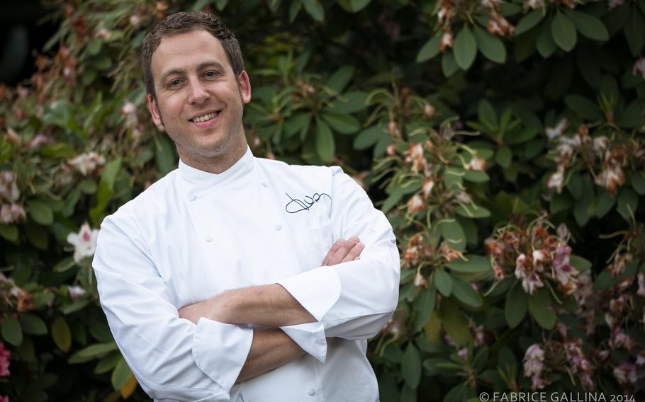 Luca Manfé once cut lawns for Americans based at Aviano when he was growing up in Italy. Today, many would be happy to have the celebrated cook in their kitchens.