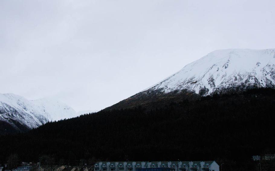 Visitors to Seward, Alaska, can cross country ski or ride snowmobiles to the foot of a glacier and check out seals, salmon, Alaskan king crabs and puffins at Seward’s SeaLife Center during winter. A summer highlight in Seward, Alaska is a foot race up and down this steep hillside