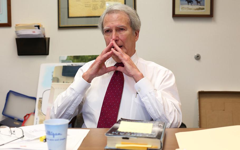 Rep. Walter Jones, R-N.C., didn't know much about the Osprey program when he sat behind Connie Gruber at the funeral of her husband in April 2000. Fifteen years later, clearing Maj. Brooks Gruber's name is a cause Jones has not let go of.