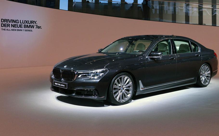 The new BMW 7 series was the German company's highlight at the Frankfurt International Motor Show. In Germany, prices for BMW's flagship begin at just more than 81,000 euros, or about $94, 000.