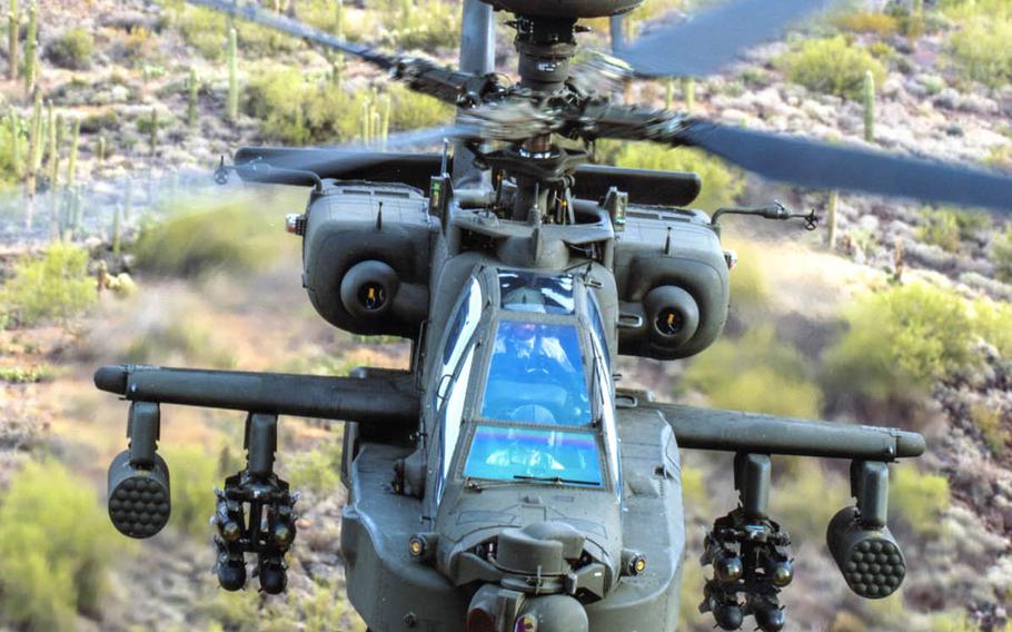 To beef up its defense against the North, South Korea plans to purchase 36 AH-64E Apache advanced attack helicopters, defense officials said Wednesday, Nov. 4, 2015.