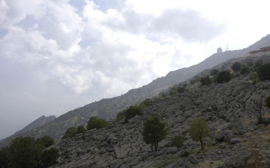 A view from Korek Mountain Resort and Spa in Iraqi Kurdistan.