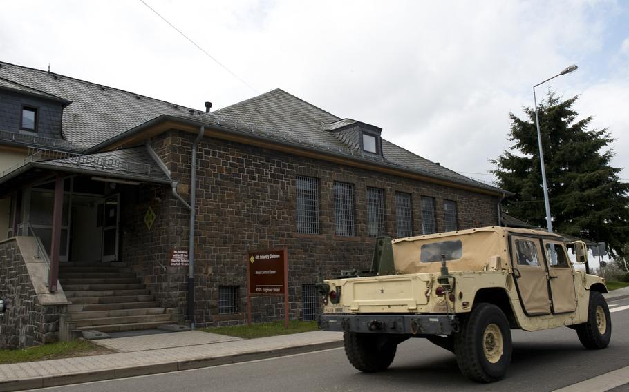 The 4th Infantry Division Mission Command Element headquarters in Baumholder, Germany, is the planning hub for U.S. Army Europe's involvement in Operation Atlantic Resolve. The headquarters is also working on plans to facilitate a rotational heavy brigade, with some 5,000 soldiers, scheduled to arrive next year.