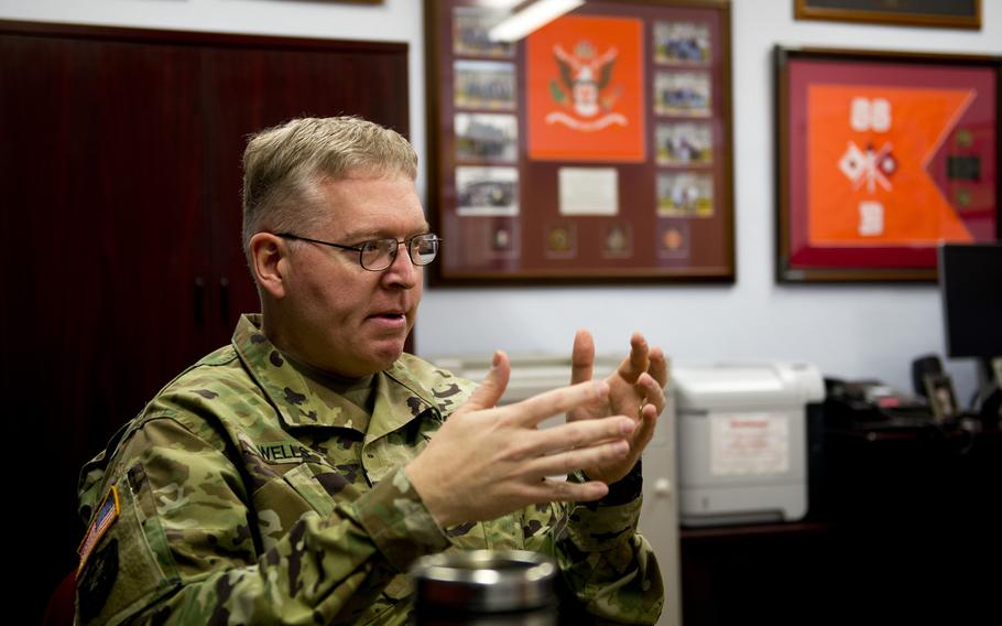 Col. Shawn Wells Jr., commander of U.S. Army Garrison Rheinland-Pfalz, discusses current missions and possible future plans for the U.S. Army Garrison in Baumholder, Germany.