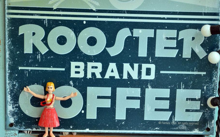 Hiro Coffee Farm in norther Okinawa, Japan, serves coffee made with beans imported from Brazil after typhoons wiped out most of the coffee plants in 2012.