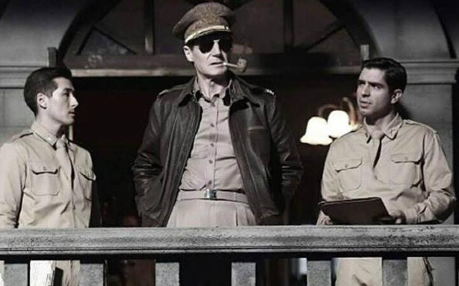 "Operation Chromite" is a new South Korean film starring Liam Neeson in which an American official challenges Gen. Douglas MacArthur's decision to launch an amphibious invasion of Incheon during the Korean War.