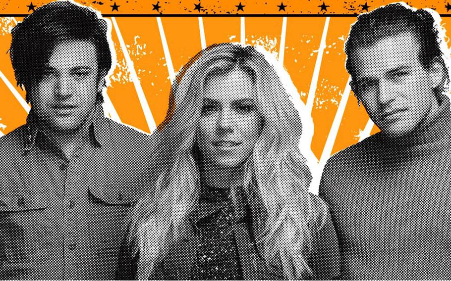 Grammy Award-winning country group The Band Perry, seen in this promotional image from Pizza Hut, will perform on Okinawa later this month after Camp Foster beat out other Pacific bases in this year's Wing-A-Palooza contest, sponsored by the Army and Air Force Exchange Service and Pizza Hut.