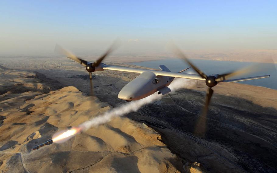 Bell Helicopter recently unveiled plans for a tiltrotor drone, the V-247 Vigilant. The drones will be smaller than the V-22 Osprey but will have virtually the same vertical take-off and land capabilities, cargo capacity and speed. The Vigilant is currently in the concept development phase but could be ready for production as early as 2023.